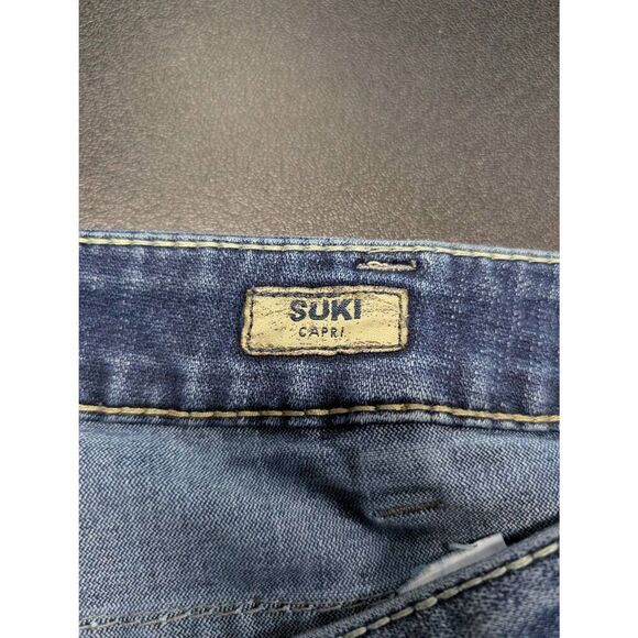 Silver Jeans Suki Capri High Rise Bootcut Jeans Women's 18 - Picture 6 of 11